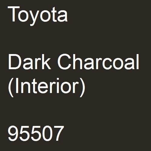 Toyota, Dark Charcoal (Interior), 95507.